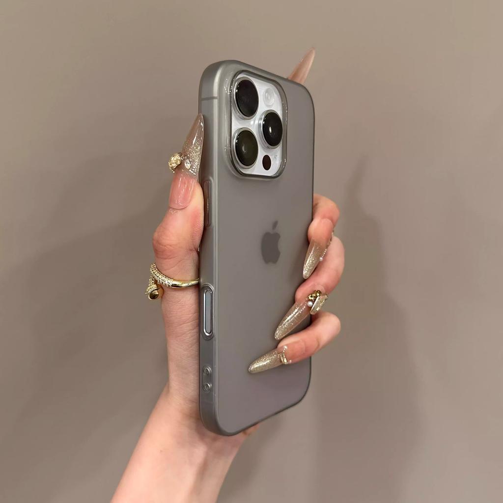 0.8MM Ultra Thin Matte Soft Silicone TPU Phone Case for iPhone 16 15 14 Plus 13 12 11 Pro Max Clear Translucent Candy Cover