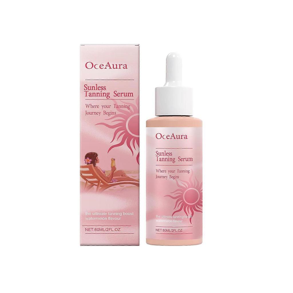 Oceaura Bare Feel Dark-Enhancing Essence Nourishes And Brightens Facial Skin, Restoring Glow Dark-Enhancing Care Serum