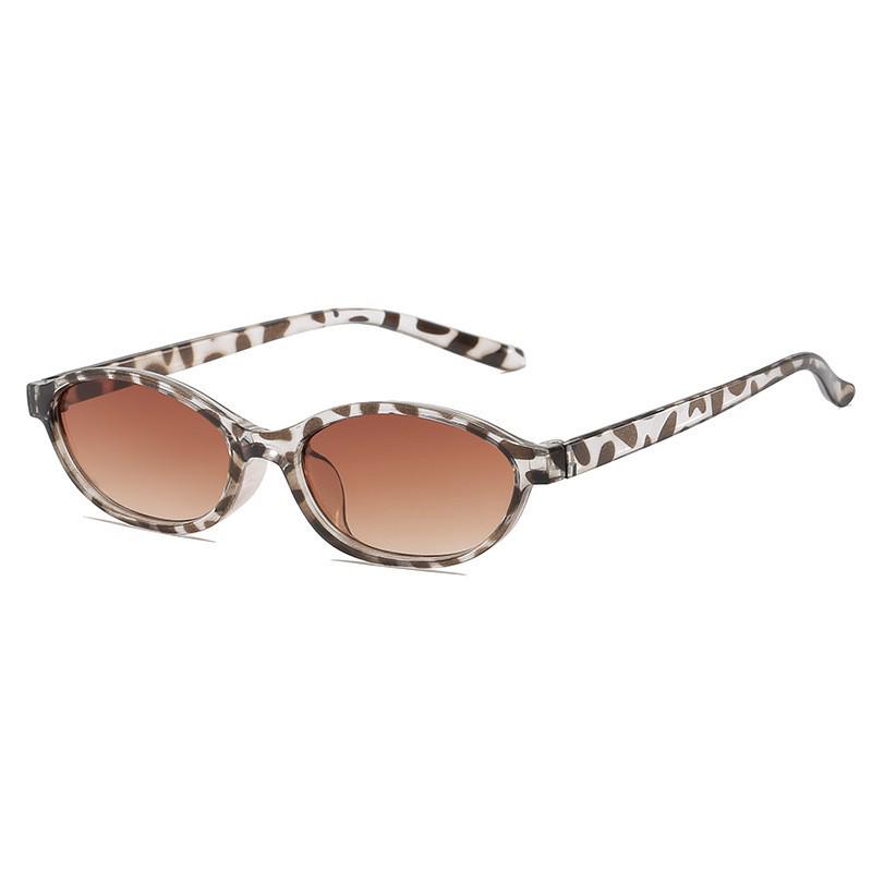 Women's Trendy Oval Sunglasses: European & American INS Street Style