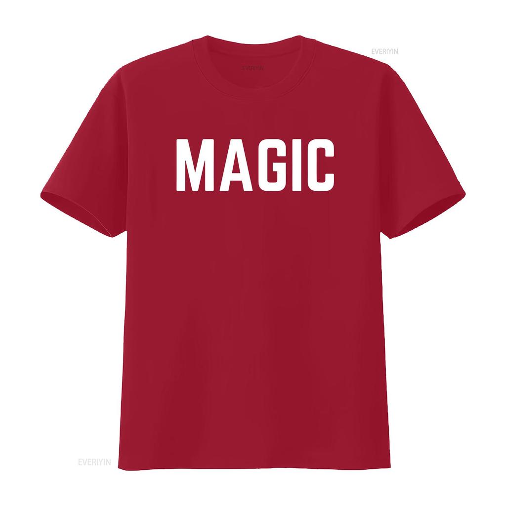 Magic t shirt Word Clothing vintage Washed Casual fashion streetwear Stretched designer clothes homme Top For Everyday Wear