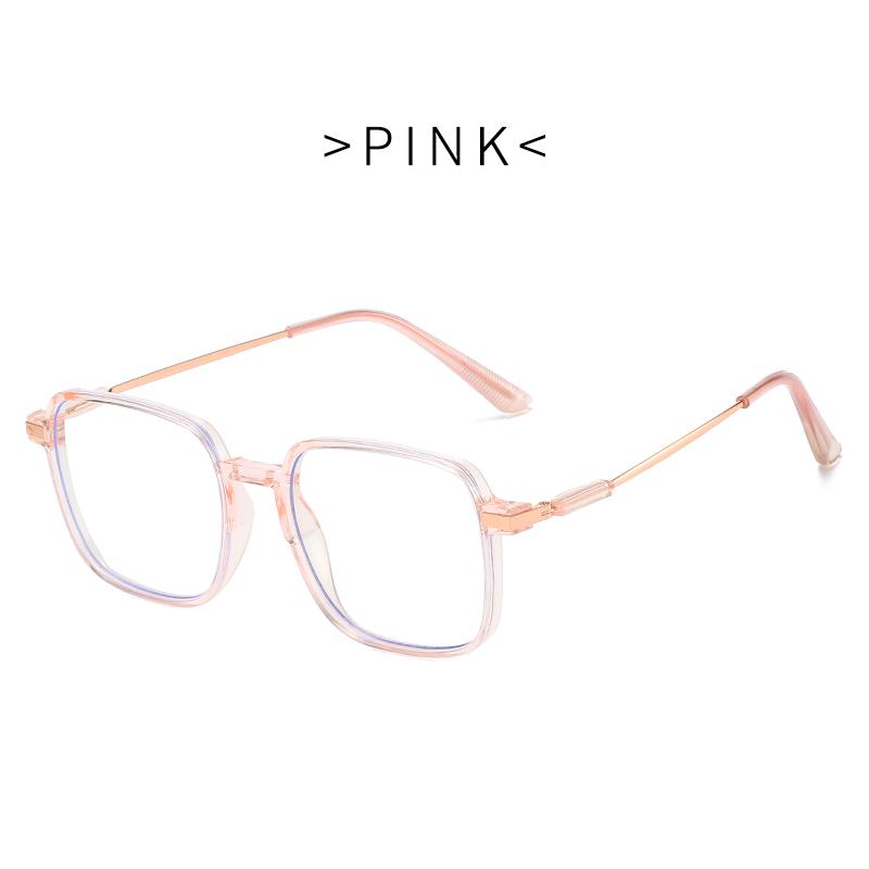 Anti-Blue Light Glasses Square Metal Eyewear Women High Quality Luxury Eyeglasses Blue Light Blocking Man Lady Computer Eyeglas