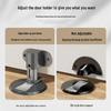 Punch-Free Magnetic Door Stopper with Anti-Collision & Invisible Design