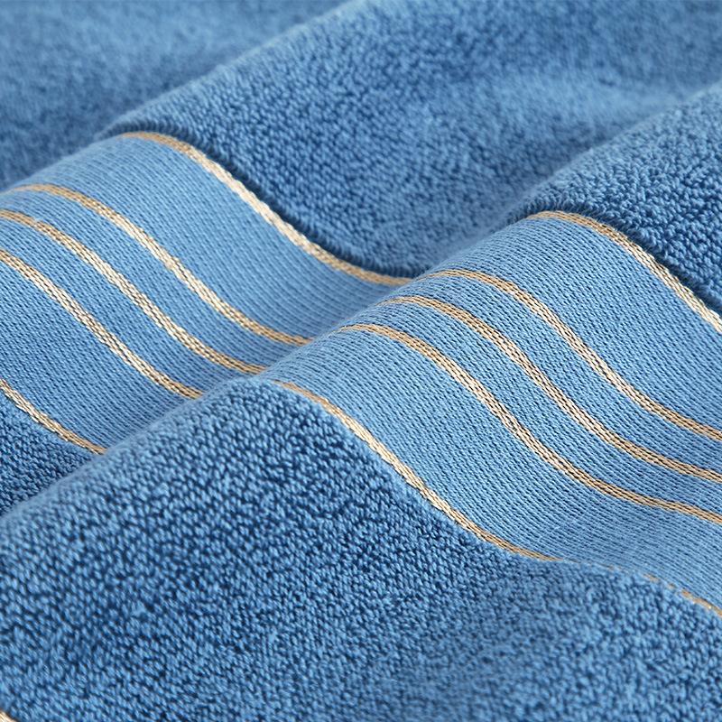2 Towels Thickened Absorbent Towel Pure Cotton Quick Absorbent Soft Quick Dry Thickened Face Towel