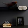 Modern Artistic LED Tissue Box Holder Large Opening Napkin Storage Box with Night Light for Smooth Pulling Enduring