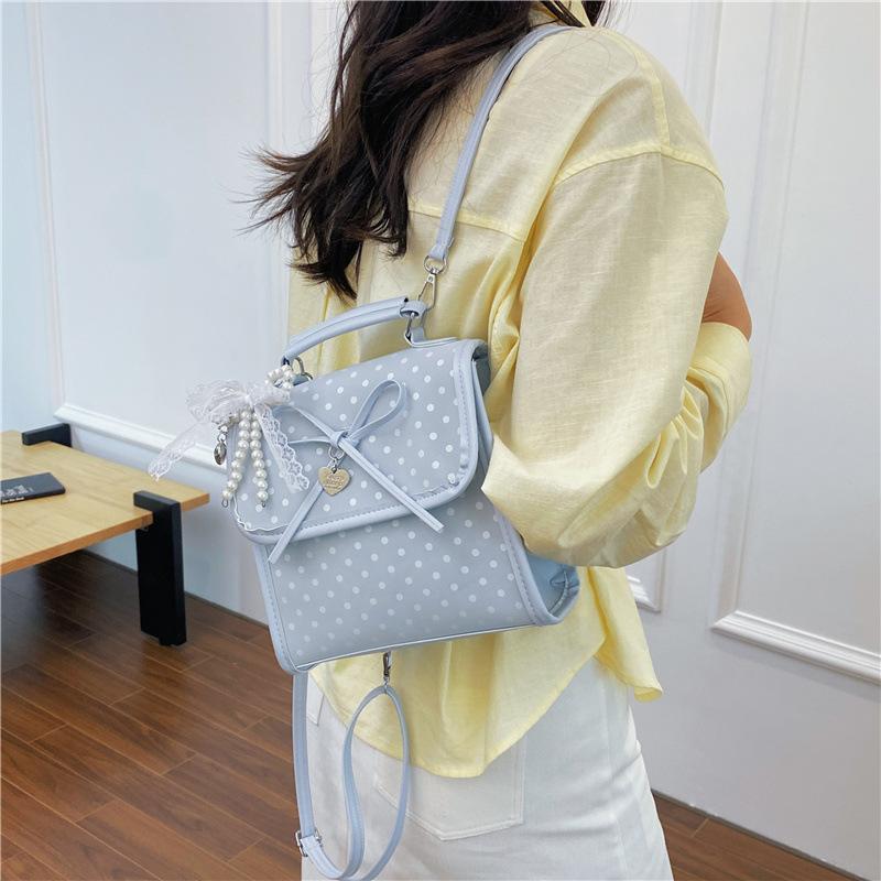 Schoolbag Korean Version Fashionable Underarm Cute Bag 1011 Spring New Simple Commuter Bag Fashionable High-value Shoulder Bag