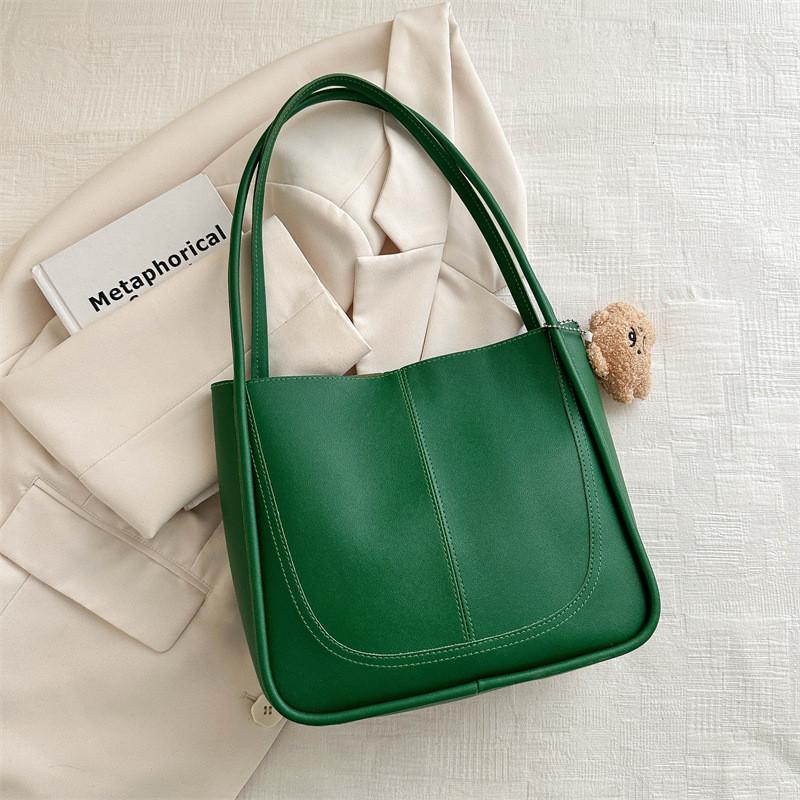 Fashionable Spring 2024 Street-style Womens Tote Bag In Black Green Pink White