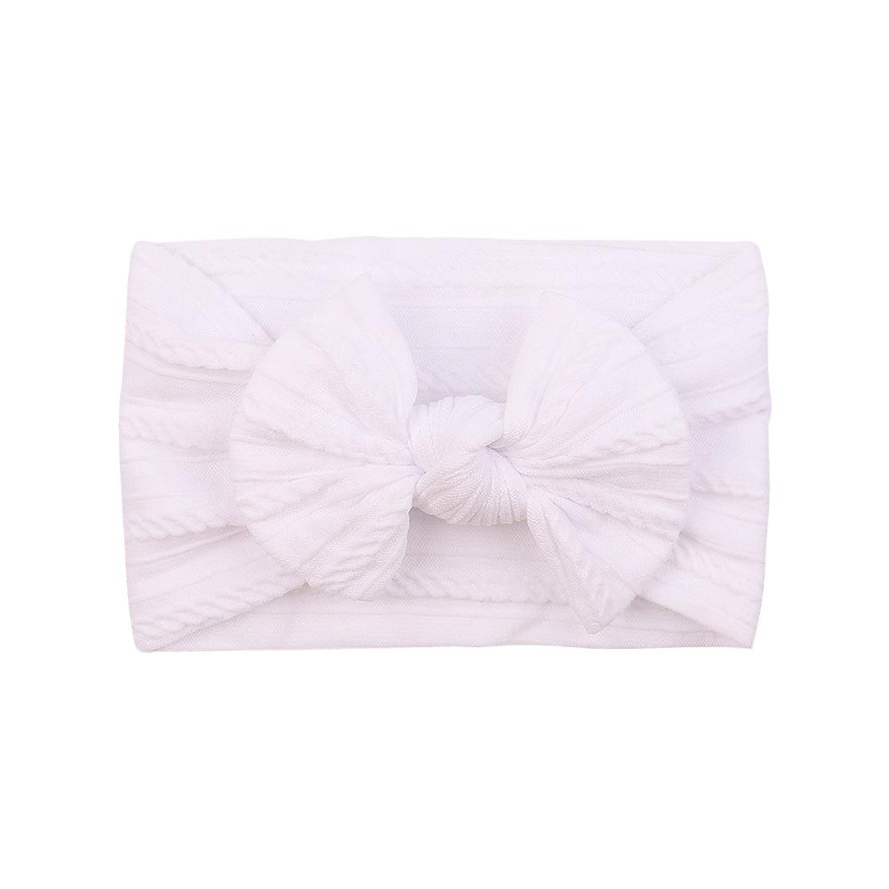 Baby Headband, Elastic Wide Brim Bow Children's Headband