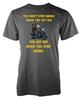 Free Personalisation Dont Stop Riding When Old Biker Cotton TShirt Adult Kids