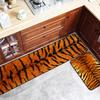 Faux Animal Skin Kitchen Mats Tiger Leopard Print Bedroom Carpets Anti Slip Door Floor Mat Entrance Doormat Kitchen Area Rugs