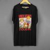 Melvins T-Shirt Houdini Stoner Rock Grunge Band Helm Herrenkleidung Kurzarm Sommer T-Shirt Kleidung Oberteil Lockeres Hemd