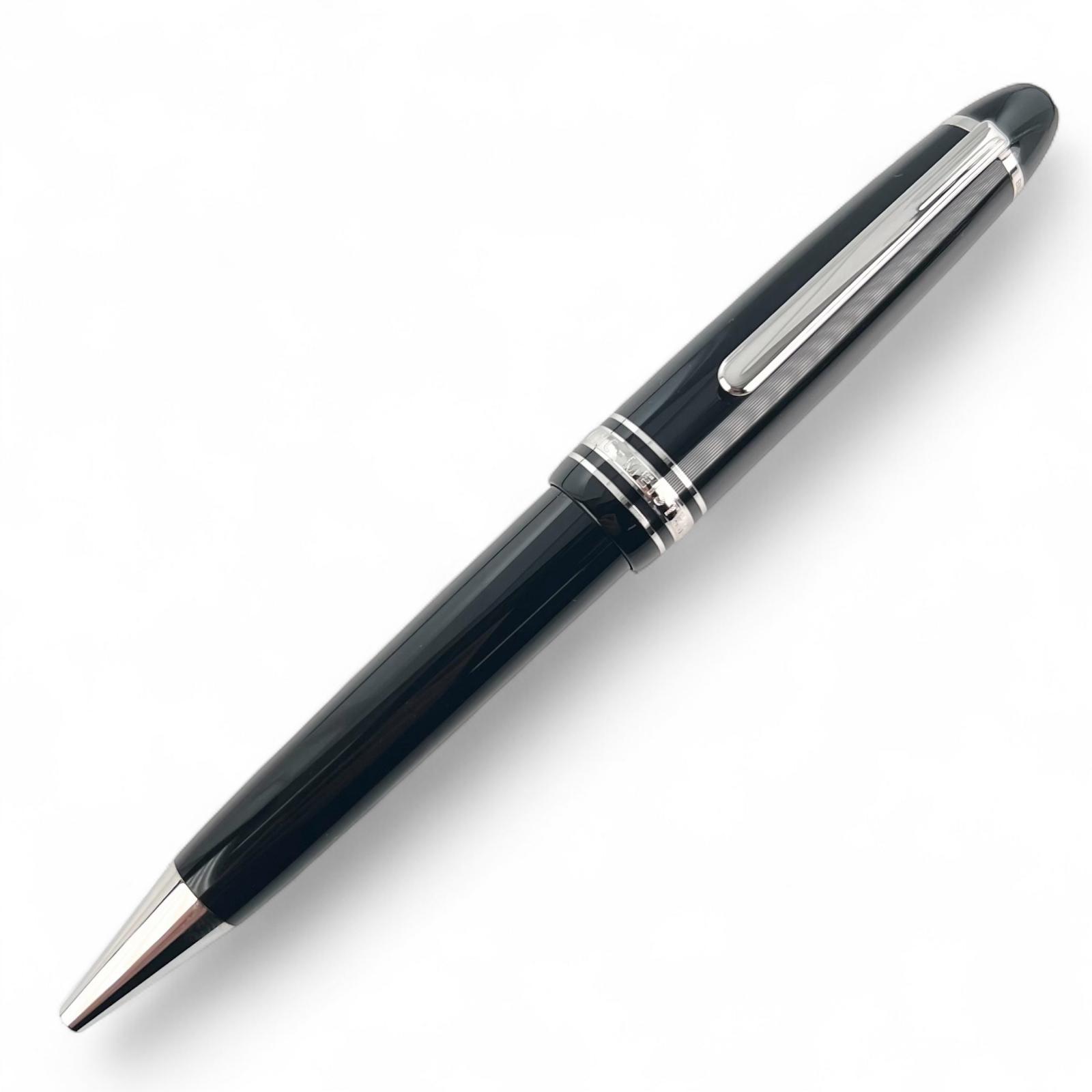 

MONTBLANC Ballpoint pen Meisterstück Pix Le Grand Twist type Black Silver mens Used