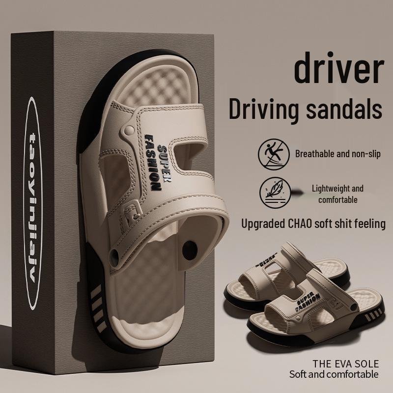 Men's 2025 Summer Anti-Slip Outdoor Sandals for Sport, Fishing, and Driving