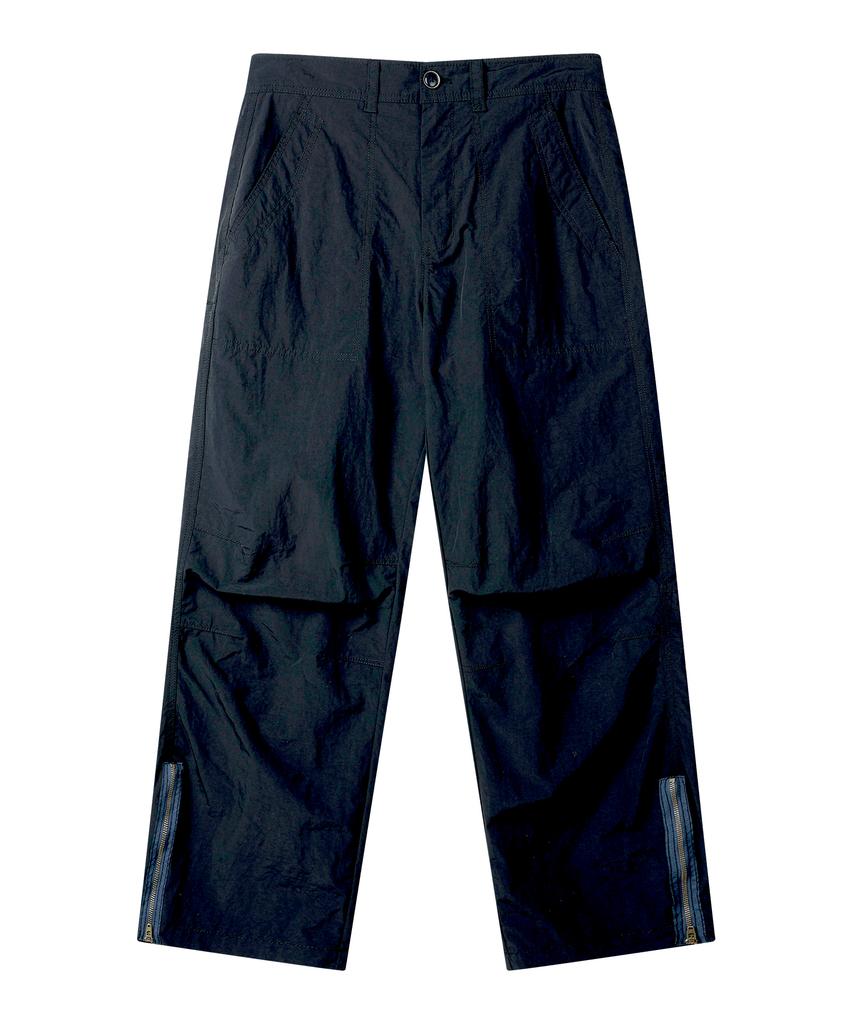 YOUNEEDGARMENTS Utility Nylon Fatigue Pants (Black)