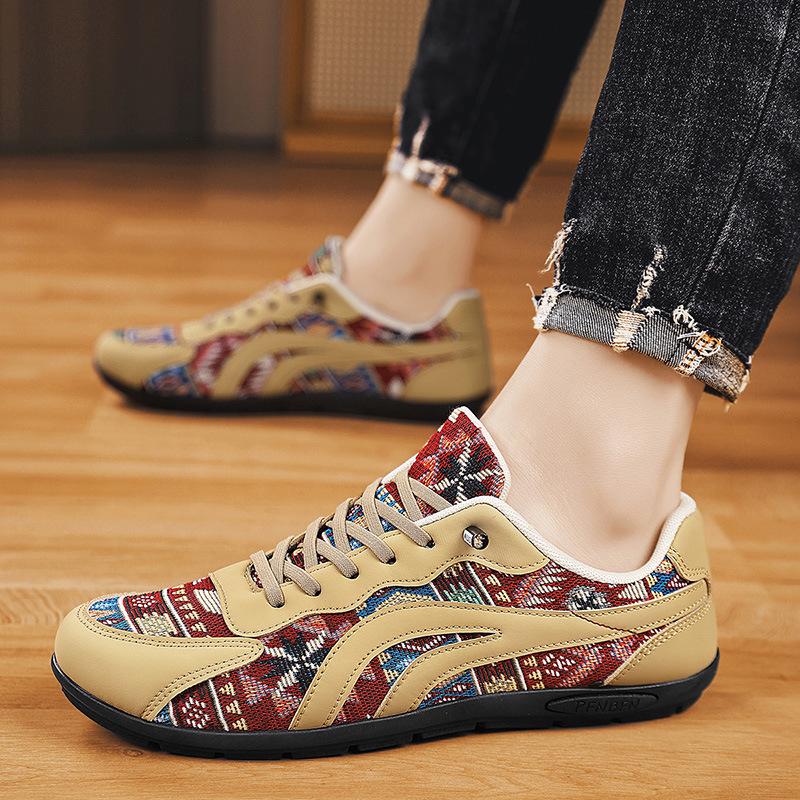 Summer mesh breathable thin casual shoes comfortable lazy shoes