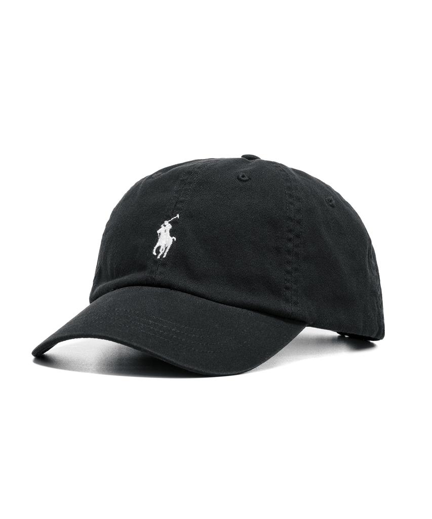 Gorra de Béisbol Chino de Algodón POLO RALPH LAUREN Edición Musinsa - Negro