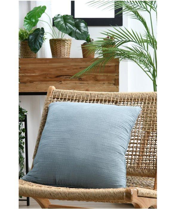 Coussin - Pop color - 45 x 45 cm - Gaze de coton - Déhoussable