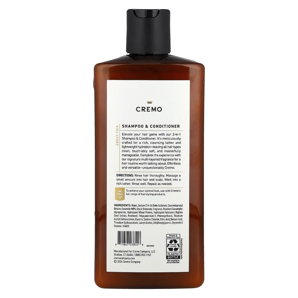 2 In 1 Shampoo & Spülung, Italienische Bergamotte, 473 ml(16 fl oz)