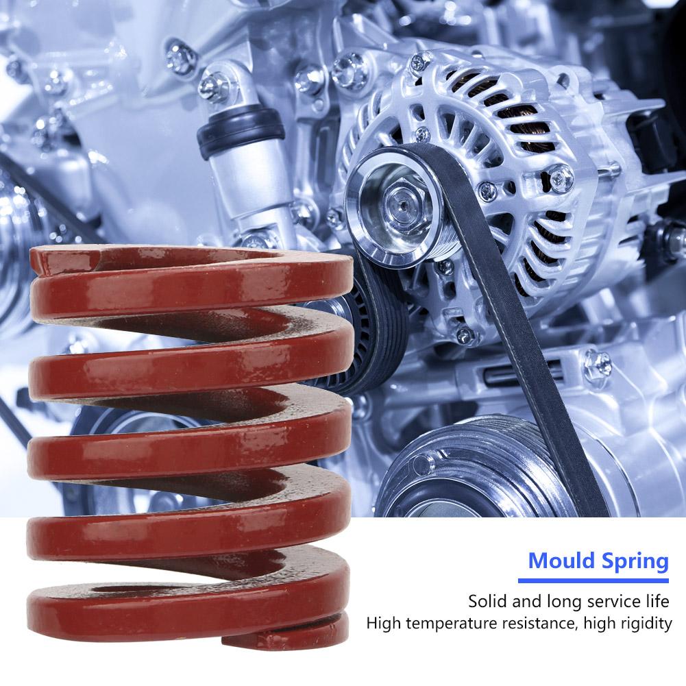 2pcs OD 30mm ID 15mm Medium Load Mould Die Spring Red (TM30*35mm)