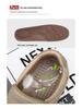 Men's Slip-On Canvas Shoes - Old Beijing Style, Thick Sole, Available in Extra Large Sizes up to 48