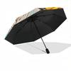 1pc Sunflower Skull Decorative Auto-Fold Umbrella with One-Touch Open/Close - 8 Reinforced Ribs for Windproof Stability,  yy251118152