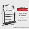 Outdoor Double-Sided Windproof Display Stand