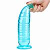 Transparent Crystal Dildo Mineral Water Bottle Shaped - Extra Large Unisex Anal Plug Dilator, Adult Sex Toy