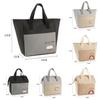 Puppy Letter Pattern Cartoon Lunch Bag For Students And Office Workers With Insulated Design