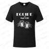 French Beer Graphic Wedding Tops Evg Team Future Groom Man Short Sleeve Tees Boyfriend Single Farewell Bachelor Party Tshirt