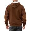 New Mens Fashion Pullover Hooded Long Sleeve Drawstring Button Sweatshirt Streetwear Texture Athletic Hiking Outdoor Jackets