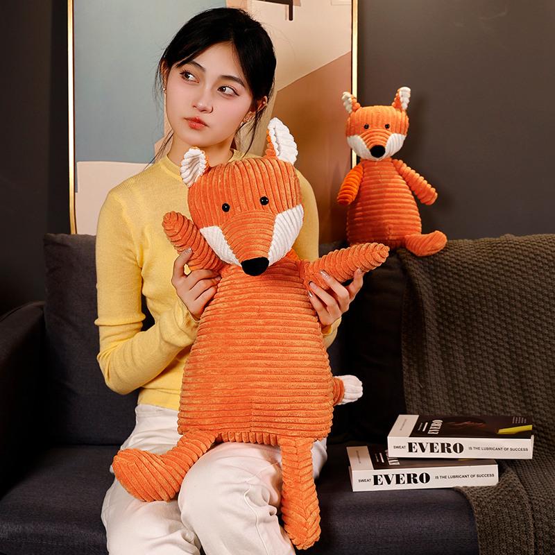 Lovely Plush Fox Toy Children's Accompany Doll Kawaii Animal Pillow Cute Pendant Appease Gift for Baby Christmas Festival Gifts