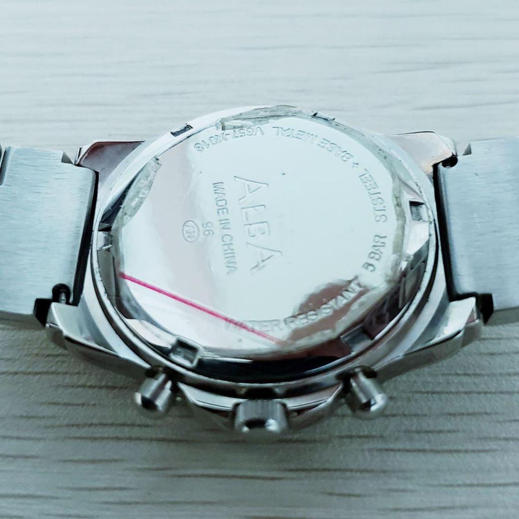 [USED] Working SEIKO ALBA Chronograph V657-X013 Watch