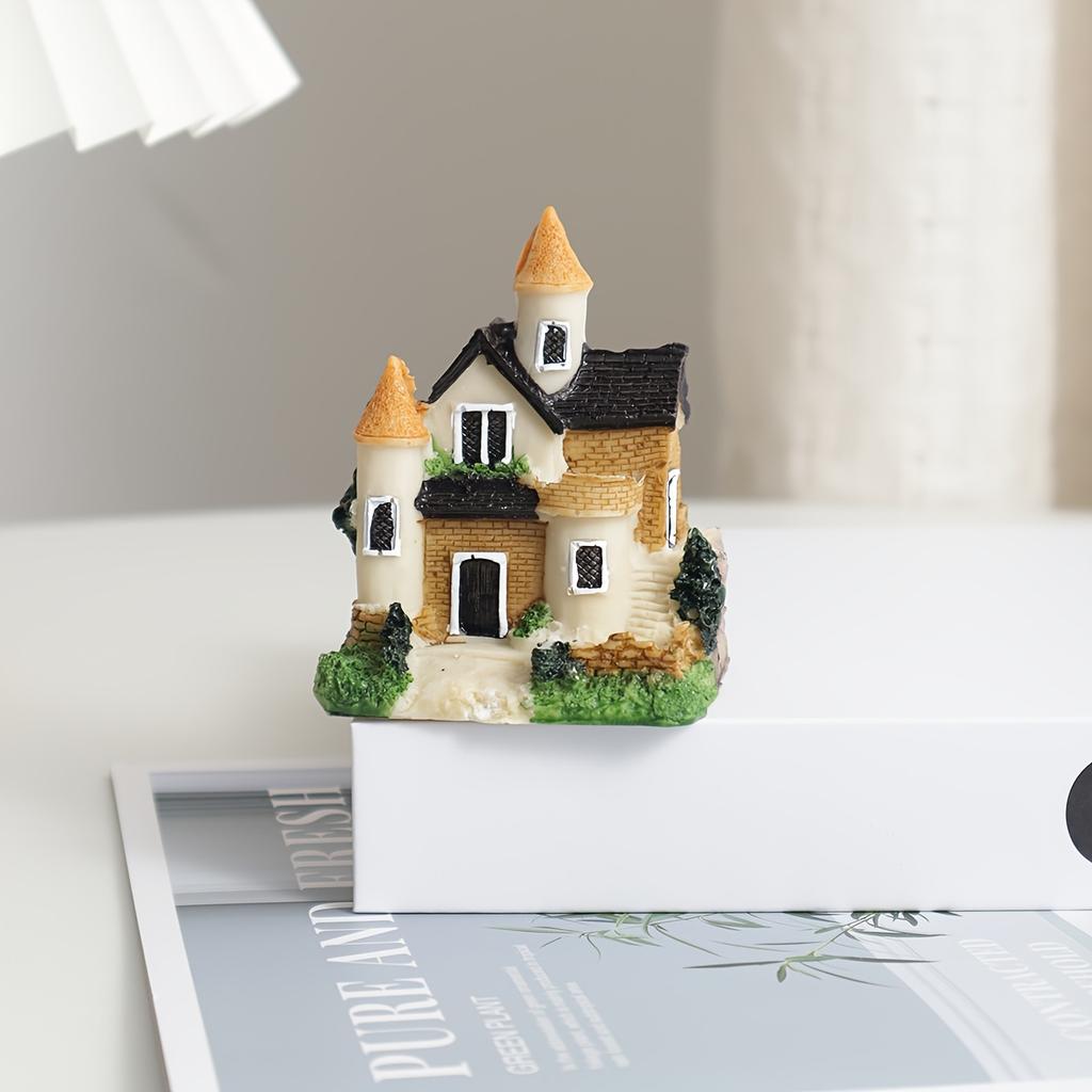 4pcs-Garden statues, outdoor garden resin art ornaments for small houses, landscape beautification garden sculptures