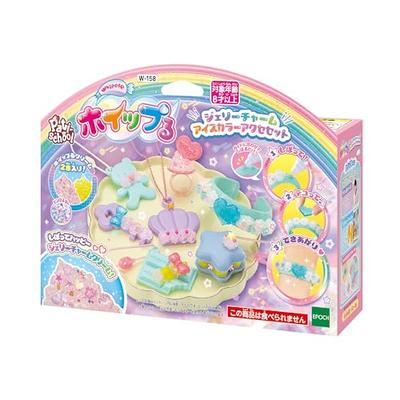 Whipple Sold Separately [Jelly Charm Ice Color Accessory Set] W-158 Ages 8+ Toy Decoration Pastry Chef Making Toy Whipple EPOCH