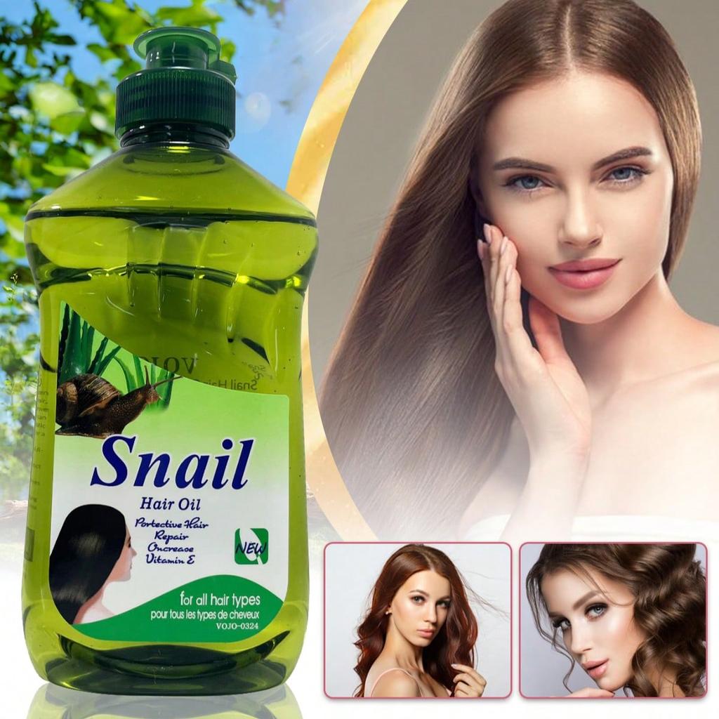 Oliwkowy olejek do włosów ze ślimaka regeneruje zniszczone włosy redukuje puszenie dodaje nawilżenia do gęstych puszystych włosów wszystkie typy włosów