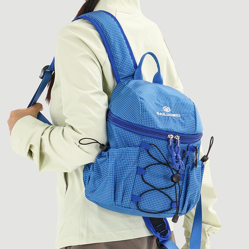 Unisex Nylon Backpack Casual Travel Daypack Outdoor Sports Bag for Hiking Camping