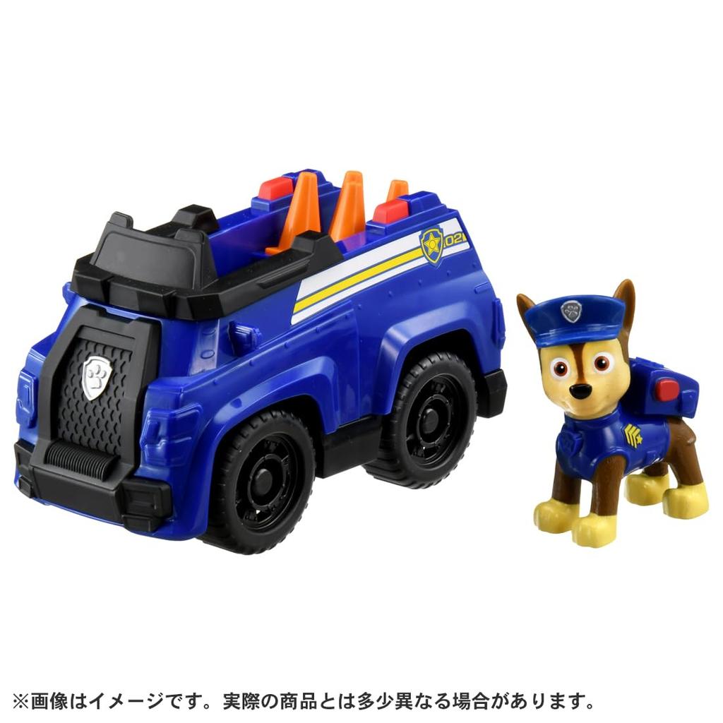TAKARA TOMY Paw Patrol Basic Vehicle Chase Police Car