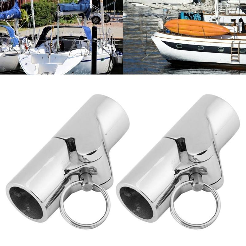 316 Stainless Steel Boat Hardware Rotating Pipe Joint Tube Coupling Connector Fitting for Marine Yacht Building Hardware