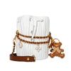 Dior Tasche [Maßgeschneiderte Kosmetiktasche] Leinwand Glücksbär Nische Trendig High-End Niedlich Schlicht Mode Vielseitig Klassisch Exquisit Polyesterfaser