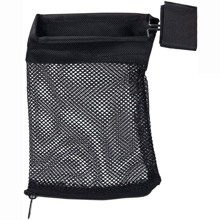 Ammo Brass Shell Catcher Mesh Trap Nylon Mesh Bag Capture Black Collection Bag Hunting Bullet Shell Bag  Gear