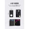 Belkin AirTag Case Card Type Wallet Storage Lightweight and Ultra Thin Black MSC019btBK