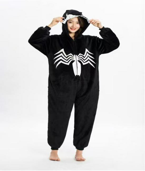 2025 Neuer Stil Weihnachtsmann & Rentier Paar Flanell Weihnachtskostüme für Outdoor-Auftritt & Homewear