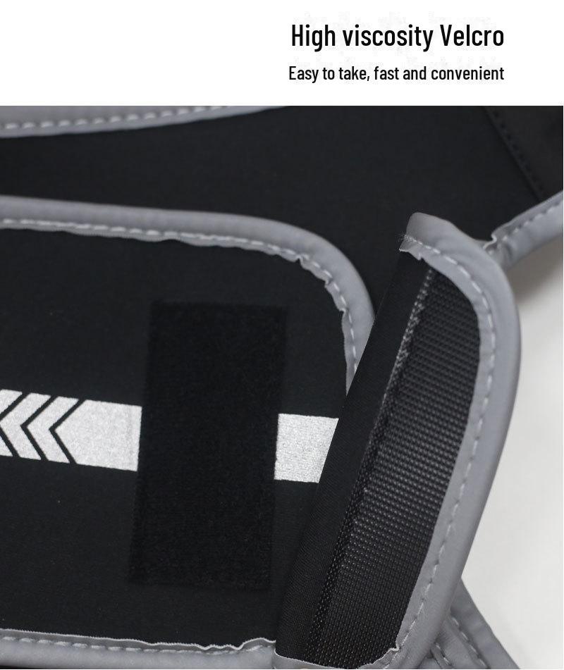 Unisex Outdoor Running and Mountaineering Chest Backpack with Water Bottle Holder and Phone Pocket