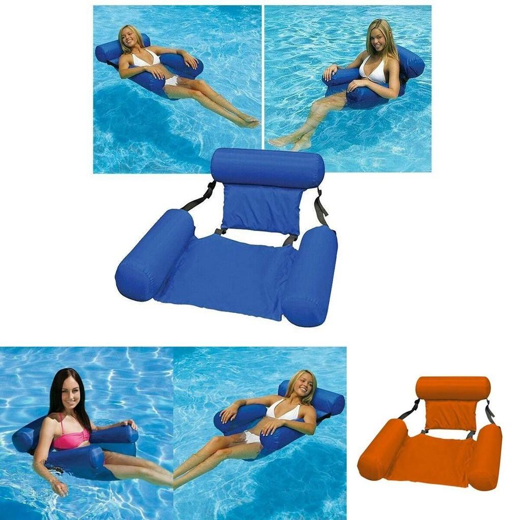 Odolné nafukovací lůžko a vodní lehátko pro relaxaci na slunci