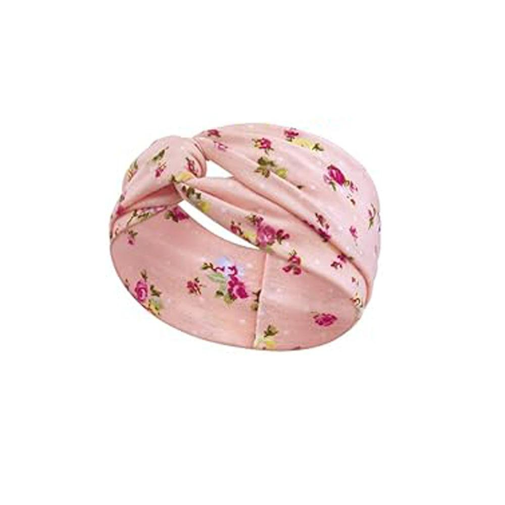 Cashew Flower Headband Sports Running Bohemian Face Wash Makeup Headband Cross Wide-brimmed Headband for Women