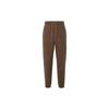 Jordan Archaeo Brown Lace-Up Mid-Waist Solid Color Tapered Knit Sports Pants Men Bottoms DC9587-256