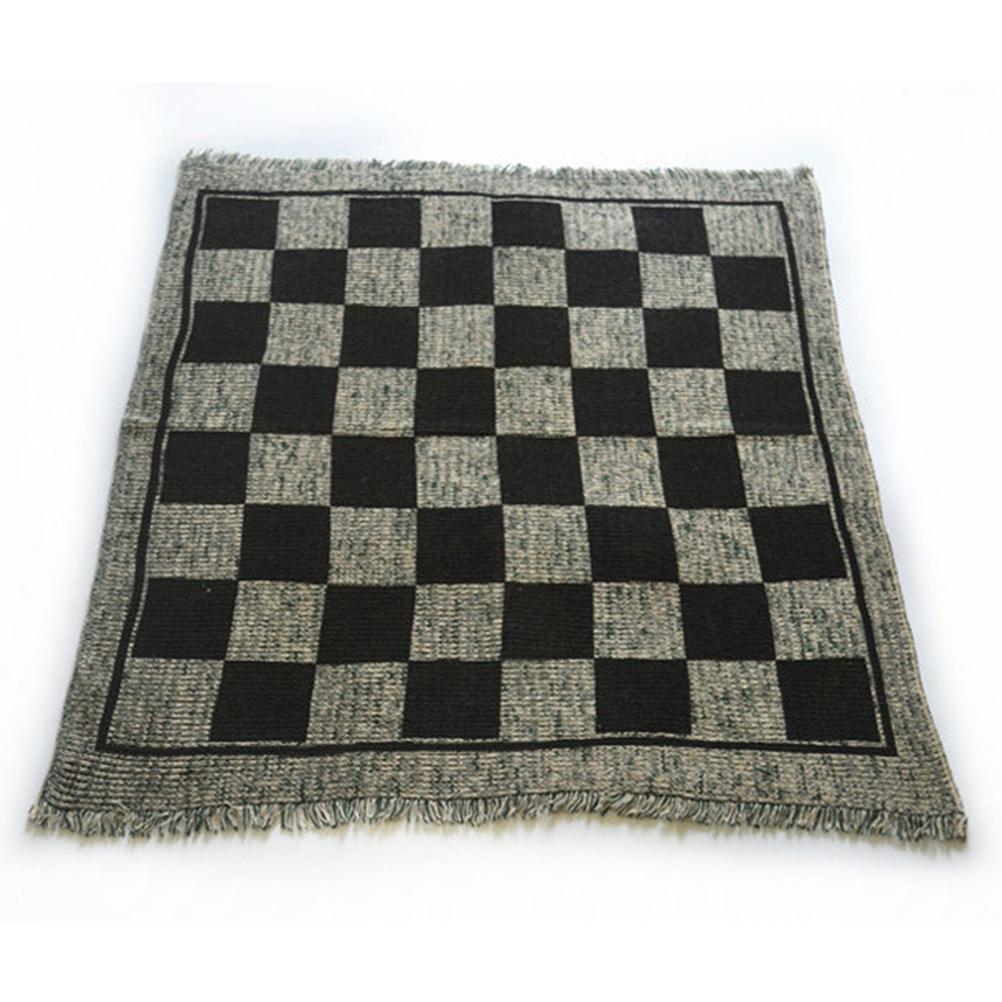 3 In 1 Giant Checkers Set Tic Tac Toe Game Board for Adults and Kids with 24 Checker Pieces Indoor and Outdoor Games for Family