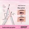 QXQY Dual-Tip Waterproof Long-Lasting Gel Eyeliner: Smudge-Proof, Sweat-Resistant, Rich Color, Non-Drying, Ultra-Fine for Smooth Application