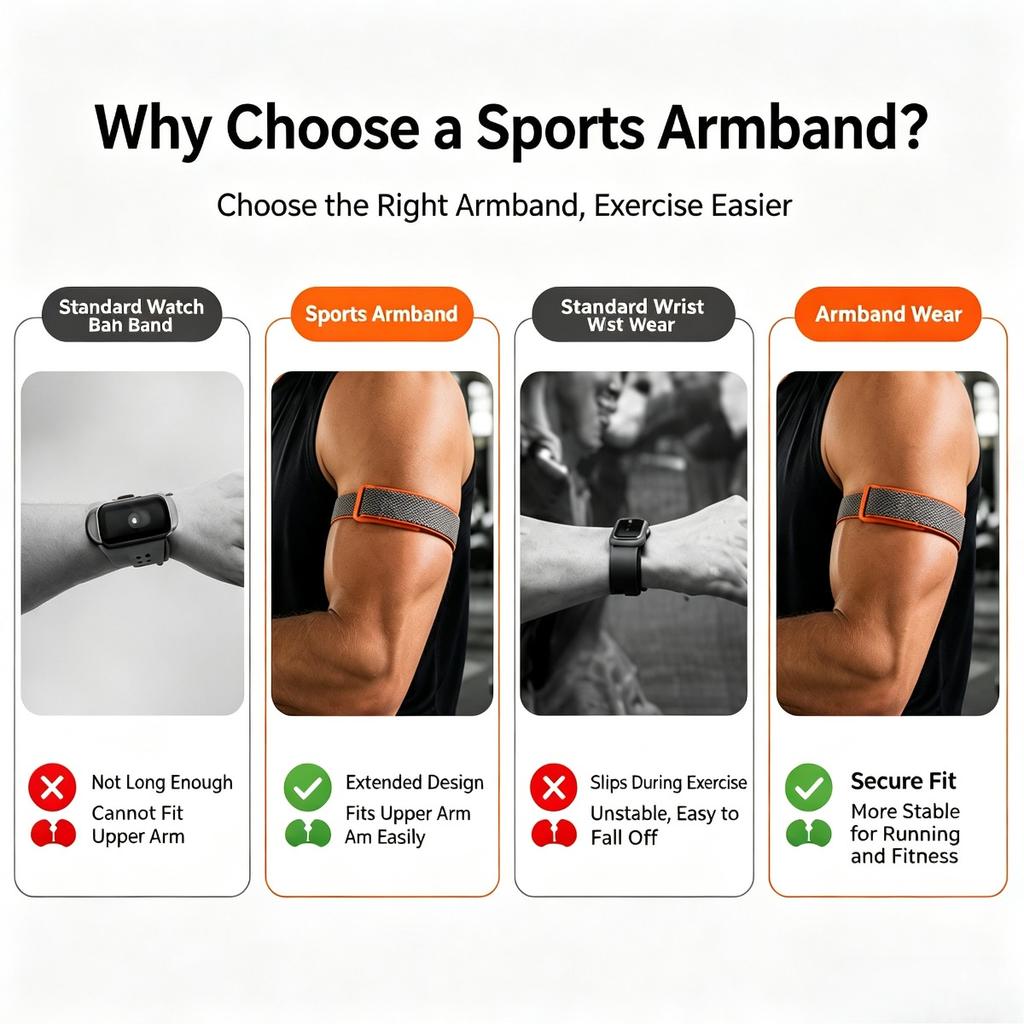 Bandas para Bíceps Para Google Fitbit Air Correas de Nailon Suave Ajustables Cierre de Velcro Banda para el Brazo Deporte Reemplazo Correa Transpirable Fitness