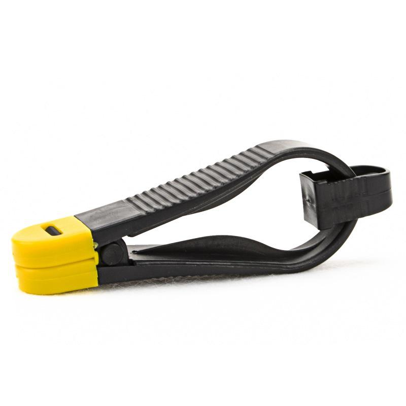 Yellow-Black Steel Wire U-Shaped Pinch Buckle for Sea and Boat Fishing