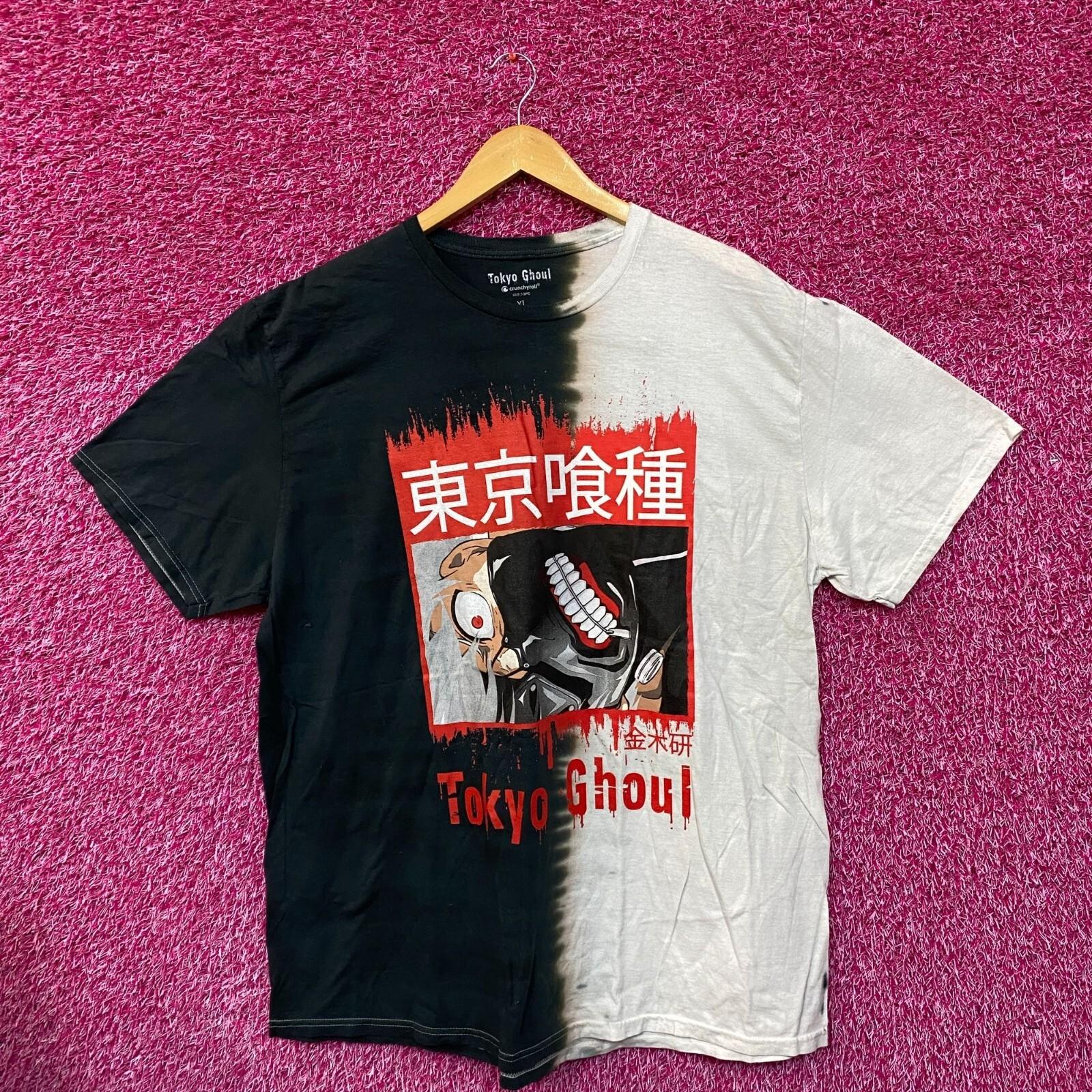 

Tokyo Ghoul Animated Split Dye TIe dye Tshirt size XL XXXXL